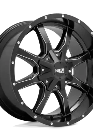 Direct From Manufacturer Moto Metal MO970 BLANK 18X10 -24 SEMI GLOSS BLACK MILLED