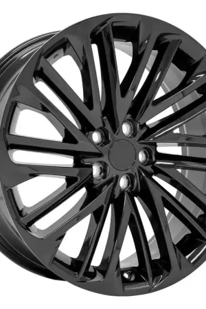 Oe Lx58 Wheel 20x8 5x114.3 Black 30mm - FREE T-SHIRT INCLUDED! Free Returns