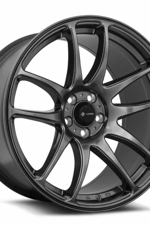 Luxury Vors Tr4 Wheel 18x9.5 5x110 Hyper Black 35mm