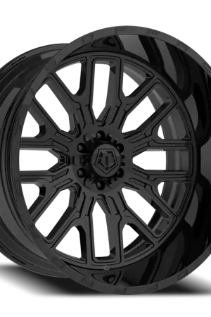 Mega Sale Tis 560B Wheel 22x12 6x135 & 6x139.7 Gloss Black - 44mm - FREE T-SHIRT INCLUDED!