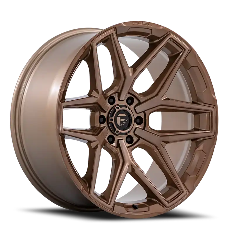 Crafted Fuel Flux Wheel 20x9 6x120 Platinum Bronze 20mm - FREE T-SHIRT INCLUDED!