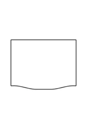 2012-17 Ford Focus Trunk Rubber Floor Mat Smooth Cover Only | Trunk Floor Mat Cover for 2012-17 Ford Focus Ultra High Definition Rubber Smooth | QRS-FOCUS 1217-TRFM Certified