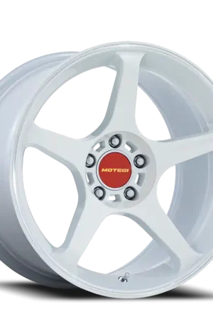 Motegi Mr159 Battle V Wheel 18x9.5 5x114.3 Matsuri White Pearl w/ Machined Lip Stripe 38mm - FREE T-SHIRT INCLUDED! Same Day Shipping