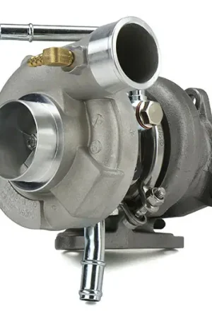 Authentic Forced Performance FP BLUE Turbocharger Subaru STI 58mm 8cm EWG w/ Oil Feed Line - 2002-2007 Subaru WRX / 2004-2021 Subaru STI