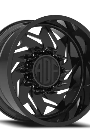 Adf Flex Right - Wheel 24x12 6x139.7 Gloss Black -40mm - MINIMUM PURCHASE OF 4 - FREE T-SHIRT INCLUDED! In Demand