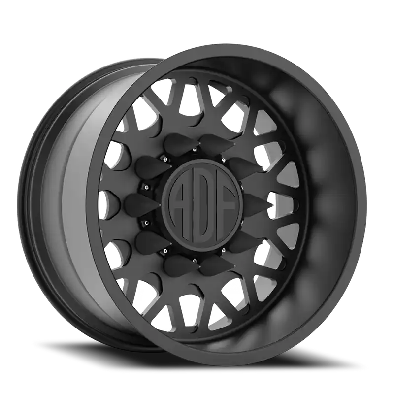 Adf Hot Shot Wheel - 30x16 6x139.7 Satin Black -101mm - MINIMUM PURCHASE OF 4 - FREE T-SHIRT INCLUDED! Clearance