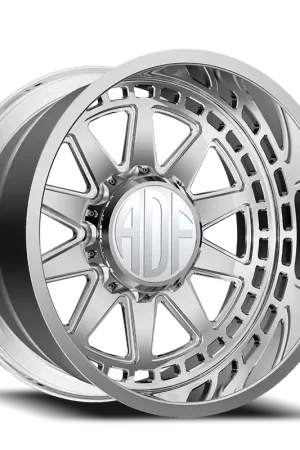 Factory Price Adf Taladega Wheel - 24x12 8x165.1 Polished -40mm - MINIMUM PURCHASE OF 4 - FREE T-SHIRT INCLUDED!