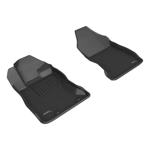 Popular 3D MAXpider 22-23 Subaru WRX Kagu Black Floor Mats - Row 1