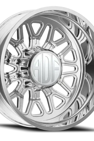 Clearance Adf Sportsman Dually Wheel 28x8.25 8x170 Polished -156mm - MINIMUM PURCHASE OF 4 - FREE T-SHIRT INCLUDED!