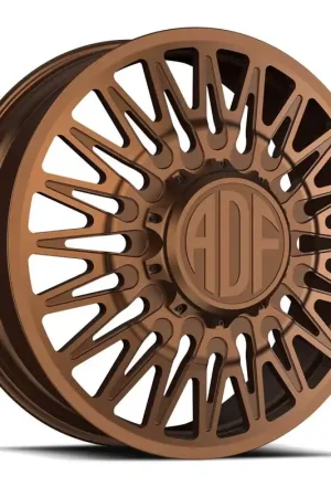 Adf Bobtail Dually Wheel 26x8.25 8x170 Bronze 132mm - MINIMUM PURCHASE OF 4 - FREE T-SHIRT INCLUDED! Professional Grade