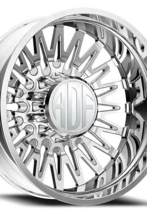 Best Seller Adf Bobtail Dually - Wheel 26x8.25 8x165.1 Polished -156mm - MINIMUM PURCHASE OF 4 - FREE T-SHIRT INCLUDED!