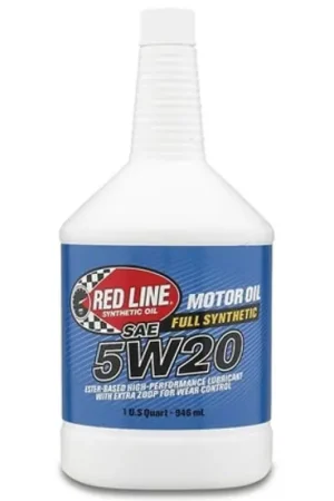 Warranty Included Red Line 5W20 Motor Oil - Quart