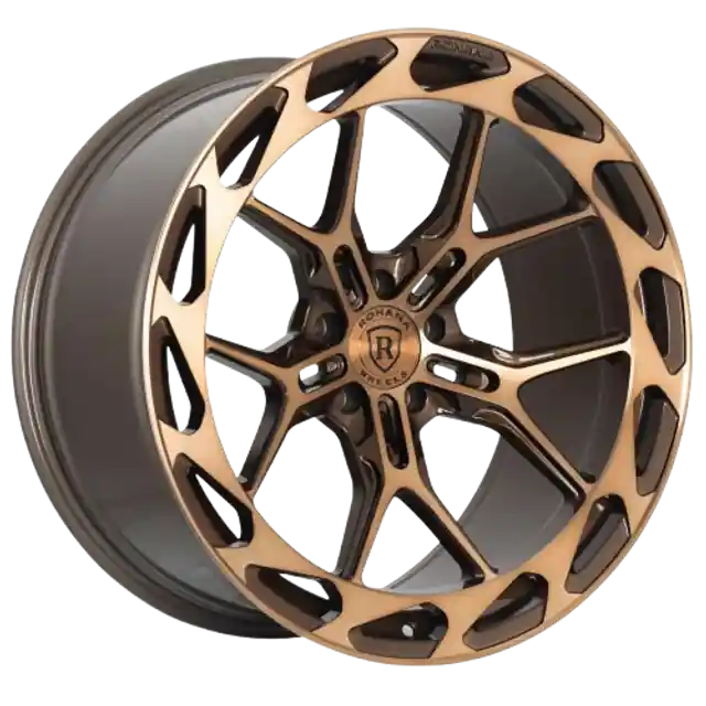 Last Chance Rohana Rfx19 Wheel 20x10 5x120 Machined Bronze 25mm - FREE T-SHIRT INCLUDED!