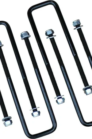 4 pcs Square U Bolts for 2.5 Inch Wide Leaf Springs 13 3/8 Inch Long 88-99 chevrolet C1500/K1500, 01-19 Silverado/Sierra 1500/01-04 Silverado/Sierra 2500/92-99 K1500/K2500 Suburban 04-14 Titan 05-23 Tacoma Freedom Off-Road Hot Deal