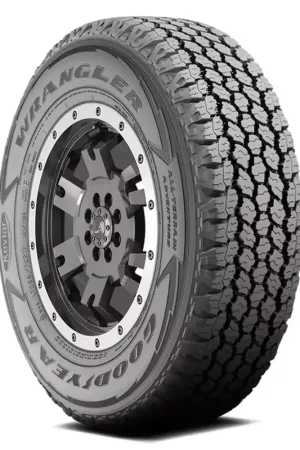 Exclusive Offer Goodyear Wrangler All-Terrain Adventure W/Kevlar Pro-Grade Tire LT275/65R18 123/120S White Letter - FREE ROAD HAZARD!