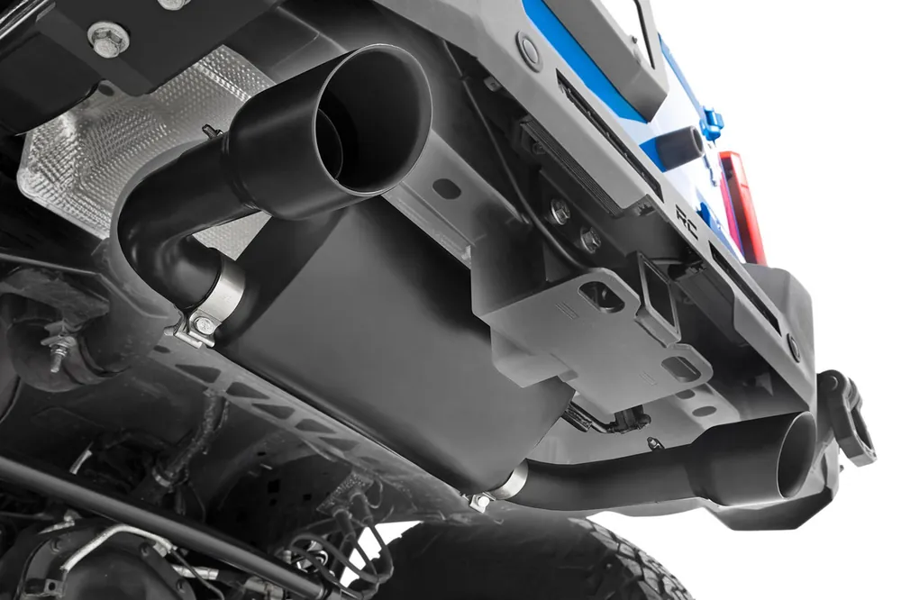 Rough Country Performance Exhaust - Dual Outlet - Ford Bronco 4WD 2021-2023 DHTP 96020 Worldwide Shipping