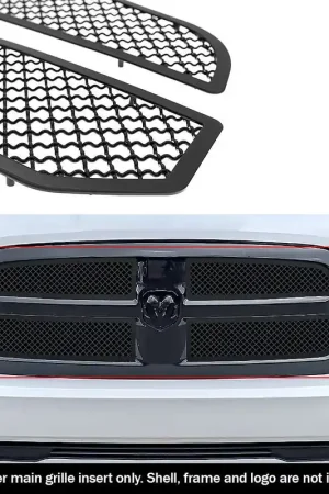 APS Black Wire Mesh Grille APS GR04GEI19K Clearance