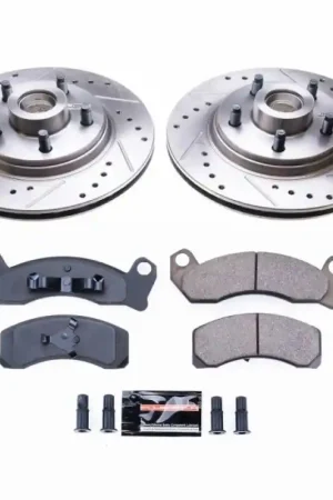 Certified Power Stop 84-86 Ford Mustang Front Z23 Evolution Sport Brake Kit
