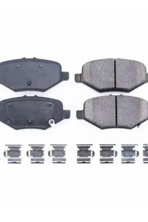 Limited Time Power Stop 13-16 Ford Explorer Rear Z17 Evolution Ceramic Brake Pads w/Hardware