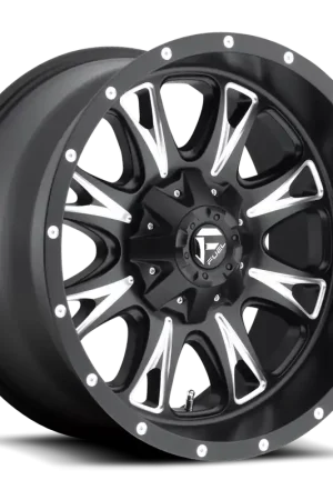 Mega Sale Aluminum Wheels 20X9 Throttle D513 8 On 180 Black Milled 125.2 Bore 20 Offset Fuel Off Road Wheels