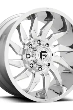 Trusted Brand Fuel Offroad Wheels Saber D743 Chrome 20x9 1mm Offset 6x139.7 (6x5.5)
