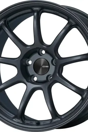 Big Sale Enkei PF09 18x8 5x114.3 45mm Offset 75mm Bore Matte Gunmetal Wheel