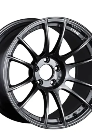 SSR GTX04 17x8.5 5x114.3 45mm Offset Dark Gunmetal Wheel Fan Favorite