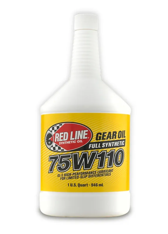 Weekend Sale Red Line 75W110 GL-5 Gear Oil - Quart
