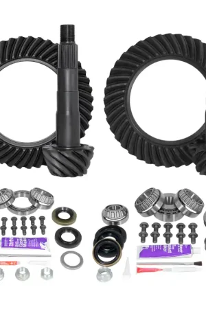 Yukon Ring & Pinion Gear Kit Front & Rear for Toyota 8/8IFS Diff (w/Factory Locker) 4.88 Ratio No Minimum Order
