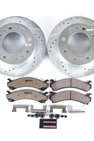 Power Stop 02-04 Chevrolet Avalanche 2500 Front Z36 Truck & Tow Brake Kit Brand New