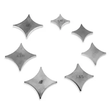 Handmade Stainless Works 2.25in Dia Collector Diamond - FCFD225