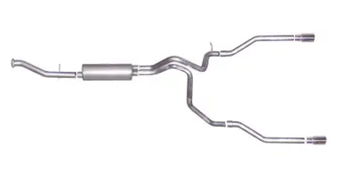 Gibson 00-01 Chevrolet Suburban 1500 Base 5.3L 2.25in Cat-Back Dual Split Exhaust - Stainless - 65561 New Release