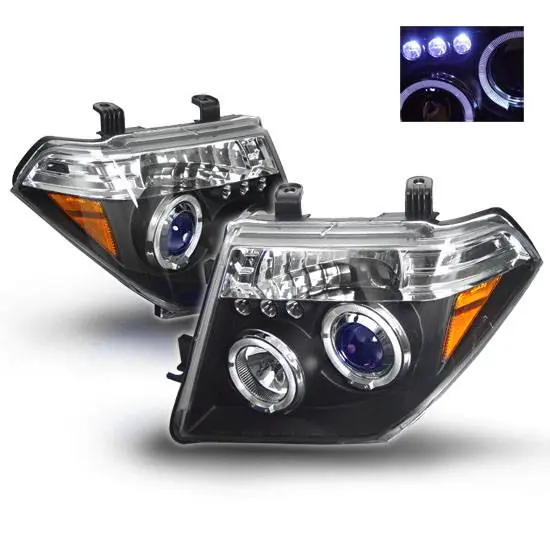 Black LED Halo Pro Headlights Trusted Brand