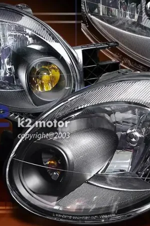 Best Choice Black Crystal Headlights
