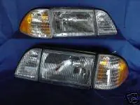 Chrome Clear Headlights With Stock Corner Markdown