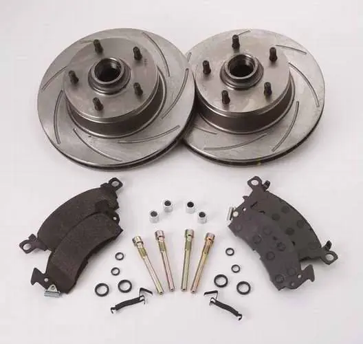 Low Price SSBC Turbo Slotted Rotors & Pads - Front - A2370009