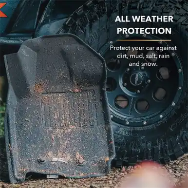 Free Returns 3D Maxpider 20-24 Land Rover Defender 90 Kagu Black R2 - L1LR03121509