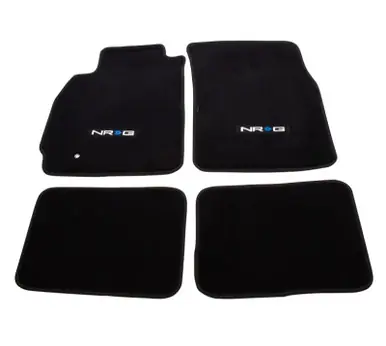 Fresh Stock NRG Floor Mats - 03-05 Evo 8 (NRG Logo) - 4pc. - FMR-500NRG