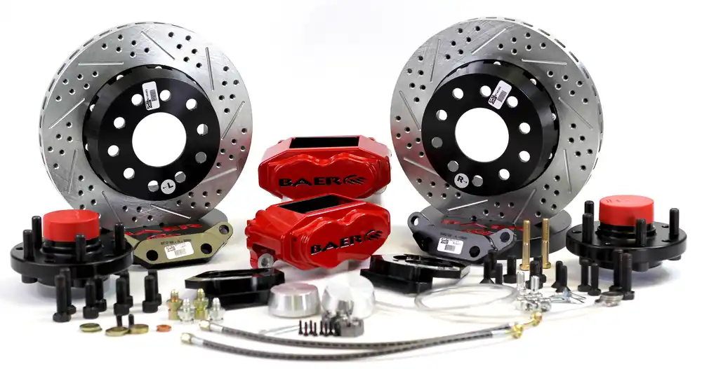Brand New Baer Brakes 4261337B-1X Baer Brakes 11" SS4+ Front Brake Kit, Black, Slot, Std. Studs