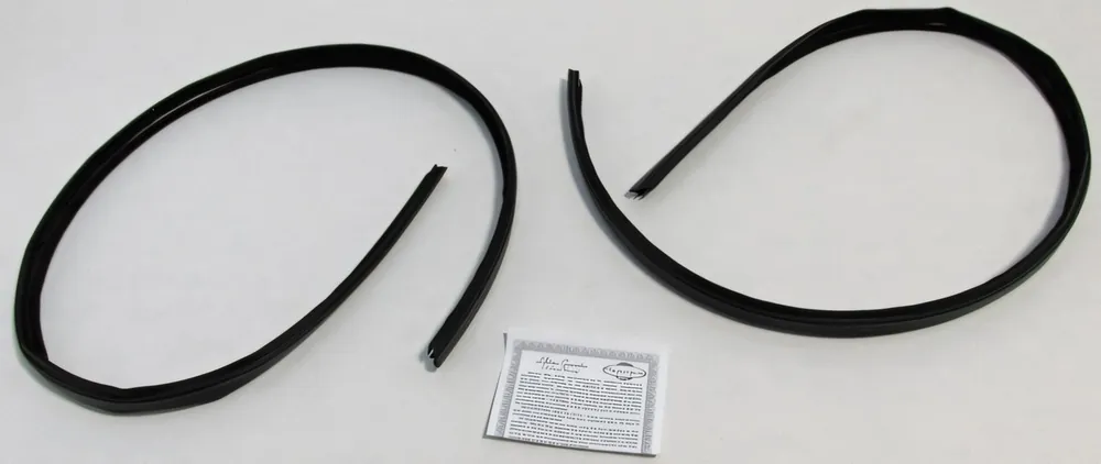Last Chance Glass Run Channel Weatherstrip for 1966-1967 Ford Ranchero 2 Door Stantard