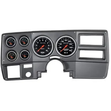 Price Cut Autometer Sport-Comp 73-83 Chevy Truck/ Suburban Dash Kit 6pc Tach / MPH / Fuel / Oil / WTMP / Volt - 7027-SC