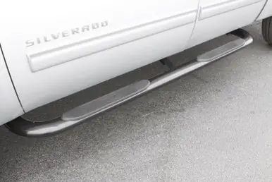 In Demand Lund 05-17 Toyota Tacoma Access Cab 4in. Oval Curved SS Nerf Bars - Polished - 23285963