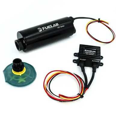 New Release Fuelab In-Tank Twin Screw Brushless Fuel Pump Kit w/Remote Mount Controller/65 Micron - 625 LPH
