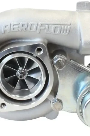 Aeroflow Boosted 5047 Nissan .64 Turbocharger 550HP - Natural Cast Finish Bargain