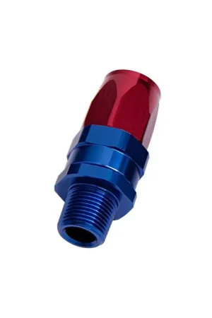 Aeroflow Straight Taper Swivel Hose End 3/4" NPT Male to -16AN - Black One Day Deal
