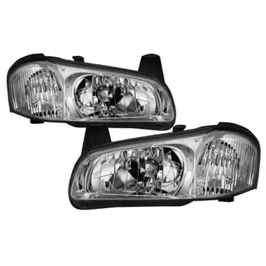 Genuine xTune 00-01 Nissan Maxima (Excl 20th Anniversary) OEM Style Headlights - Chrome (HD-JH-NM00-C) - 9042799