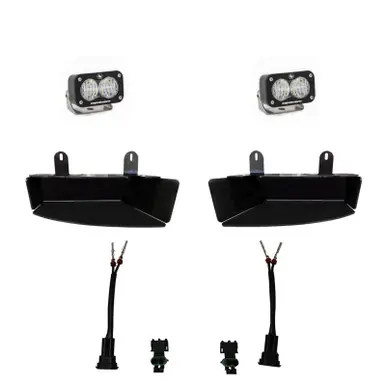 Baja Designs 2019+ Ram 2500/3500 S2 Sport Fog Pocket Kits - White - 448042 Best Seller