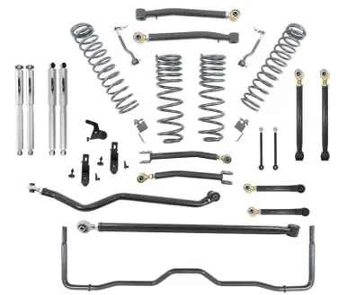 Belltech 20-21 Gladiator JT Rubicon 4in. Lift Lift Kit w/Trail Performance Shocks/Rear Anti-Sway Bar - 153206TPS Worldwide Shipping