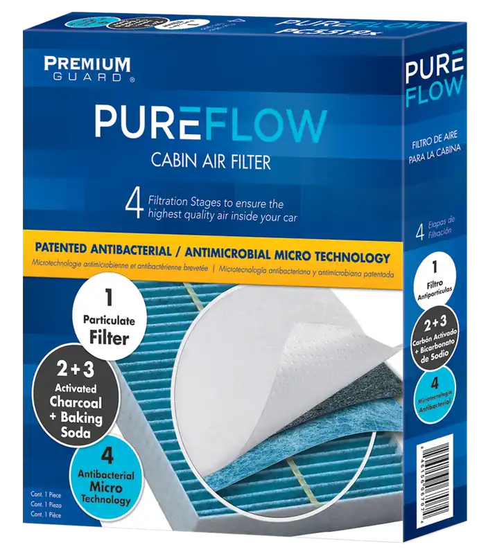 PUREFLOW 2018 Jayco Melbourne Prestige Cabin Air Filter with Antibacterial Technology, PC9366X Worldwide Shipping