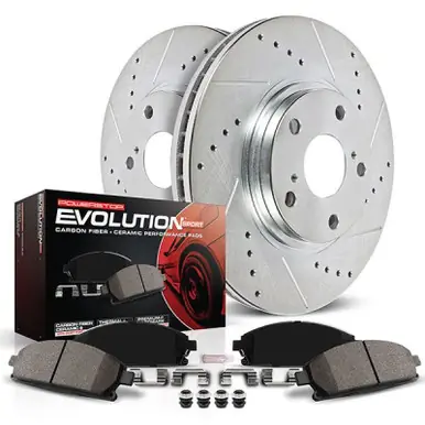 Don’t Miss Out Power Stop 2022 Lincoln Navigator Front Z23 Evolution Brake Kit - K8744